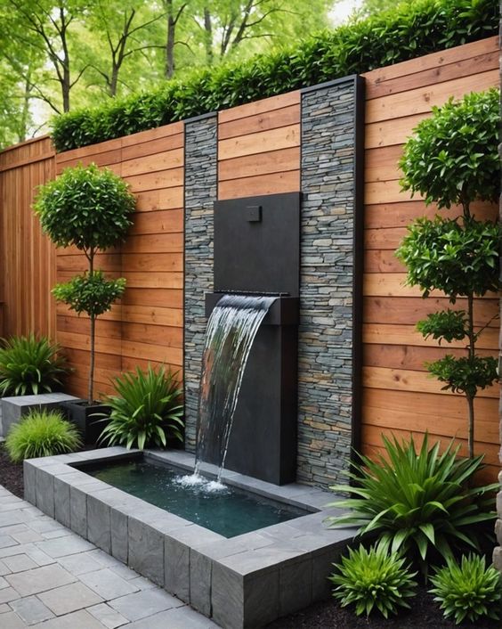 tiểu cảnh nước sân vườn